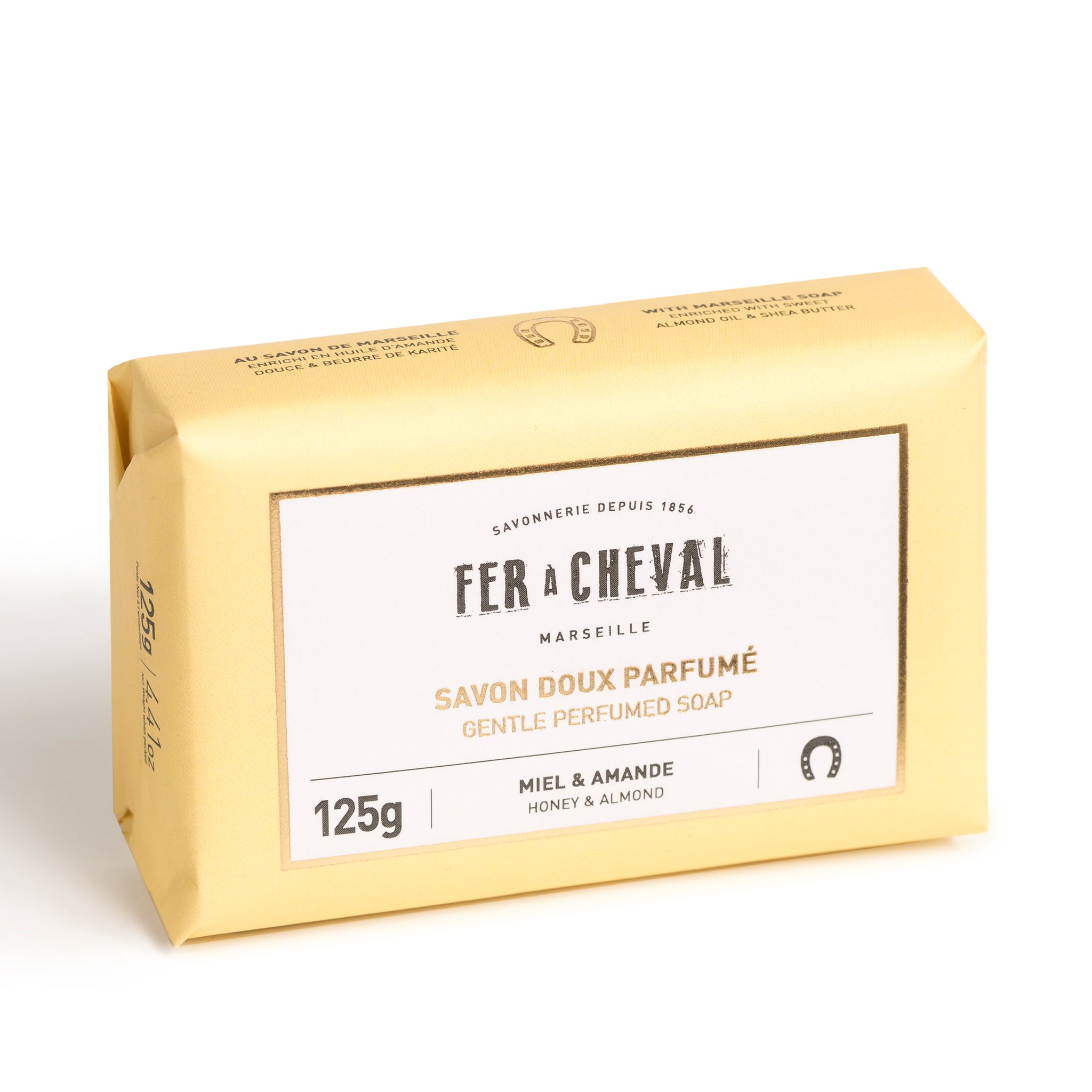 Honey & Almond, Extra Gentle Fragranced Marseille Soap | 125g