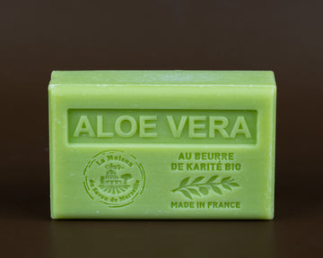 Aloe Vera French Soap with organic Shea Butter 125g