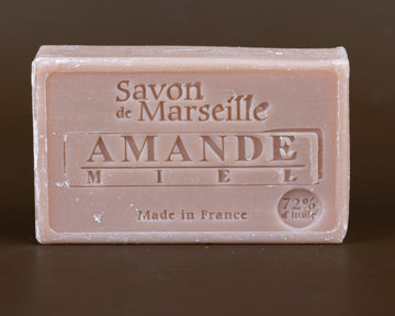 Almond & Honey Savon de Provence, enriched with Sweet Almond Oil | 100g