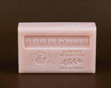 Apple Blossom French Soap with organic Shea Butter 125g