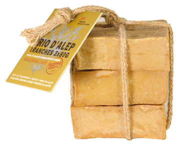 Aleppo Soap Slices | for all skin types | 3 x 80g