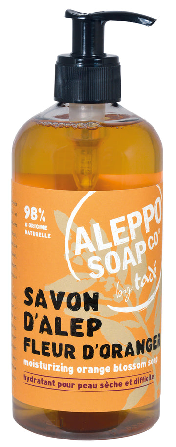 Orange Blossom Aleppo Liquid Soap, Dry and Intolerant Skin | 500ml