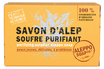 Aleppo Soap with Sulfur, for young, sensitive & problem Skin | 100g