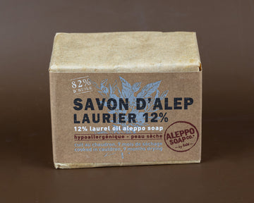 Aleppo Soap with 12% Laurel Oil | for Dry Skin | 200g