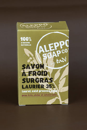 Aleppo Soap with 35% Laurel Oil, for Very Dry and Intolerant Skin | 150g