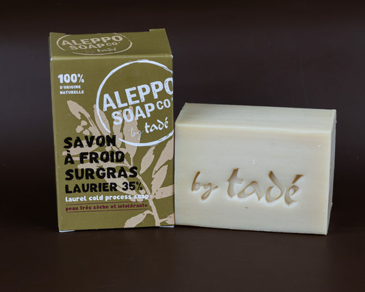 Aleppo Soap with 35% Laurel Oil, for Very Dry and Intolerant Skin | 150g