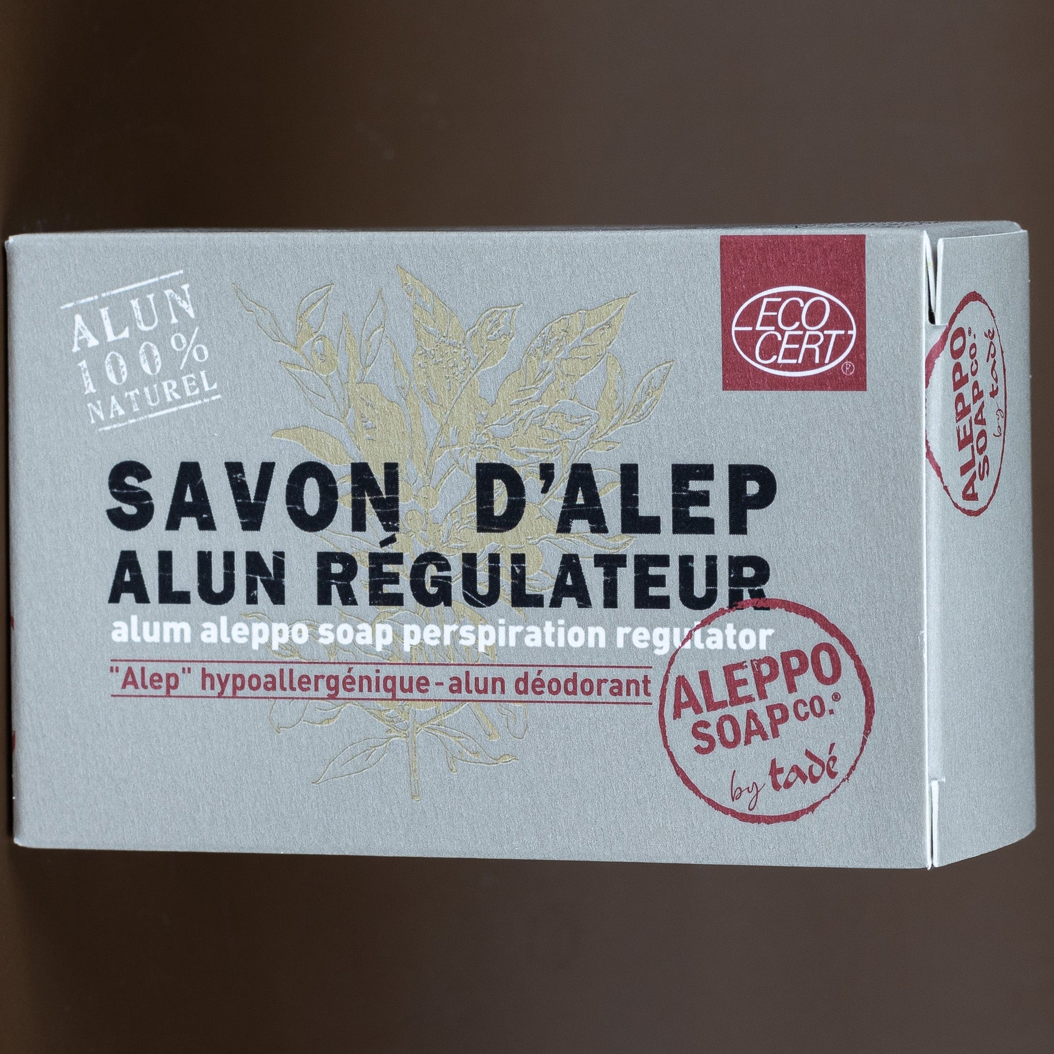 Aleppo and Alum Deodorising Soap, 150g