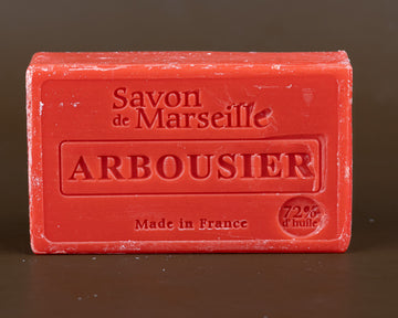 Arbousier (Strawberry Lychee) Savon de Provence, enriched with Sweet Almond Oil | 100g