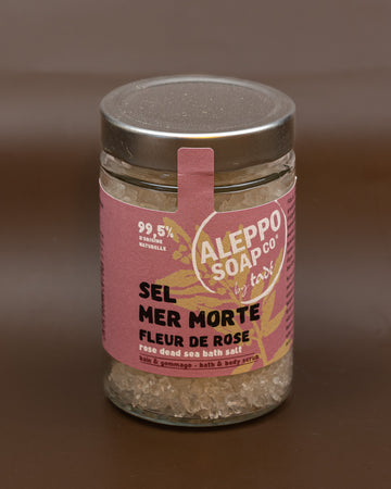 Dead Sea Salts for Bath & Body, Fragranced with Ispahan Rose | 300g