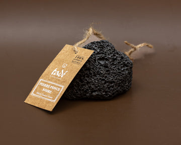 Black Volcanic Lava Pumice Stone