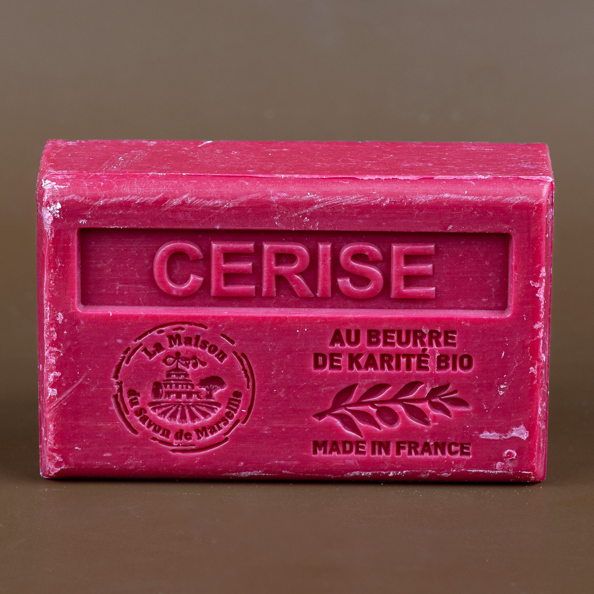 Cherry, French Soap with Organic Shea Butter, 125g