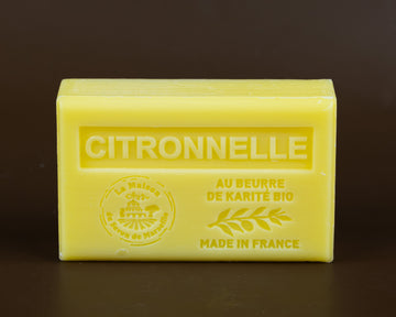 Citronella, French Soap with Organic Shea Butter, 125g