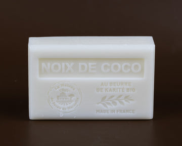 Coconut (Noix De Coco) French Soap with Organic Shea Butter 125g