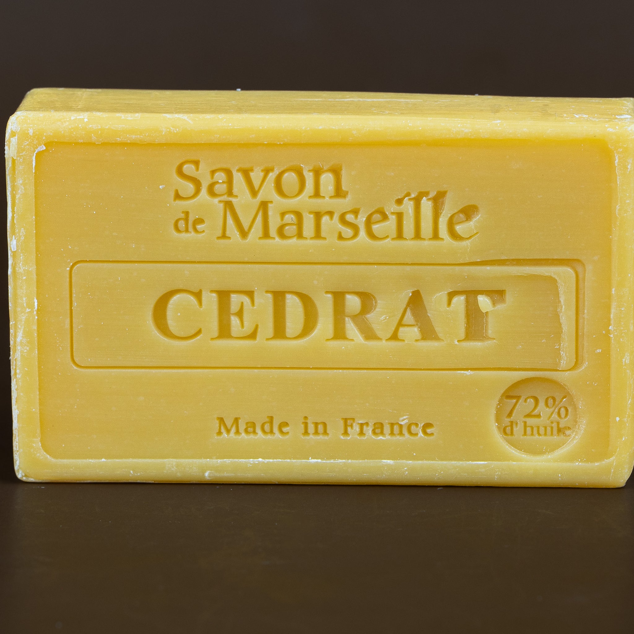 Cedrat Soap Savon de Provence, enriched with Sweet Almond Oil | 100g