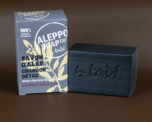 Aleppo Soap with Charcoal, for Combination & Oily Skin  | 150g