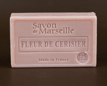 Cherry Blossom Savon de Provence, enriched with Sweet Almond Oil | 100g