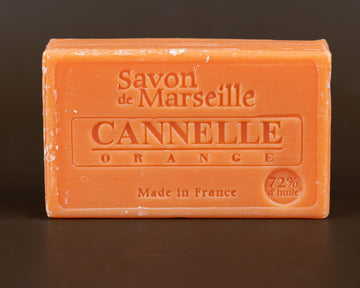 Cinnamon & Orange Savon de Provence, enriched with Sweet Almond Oil | 100g