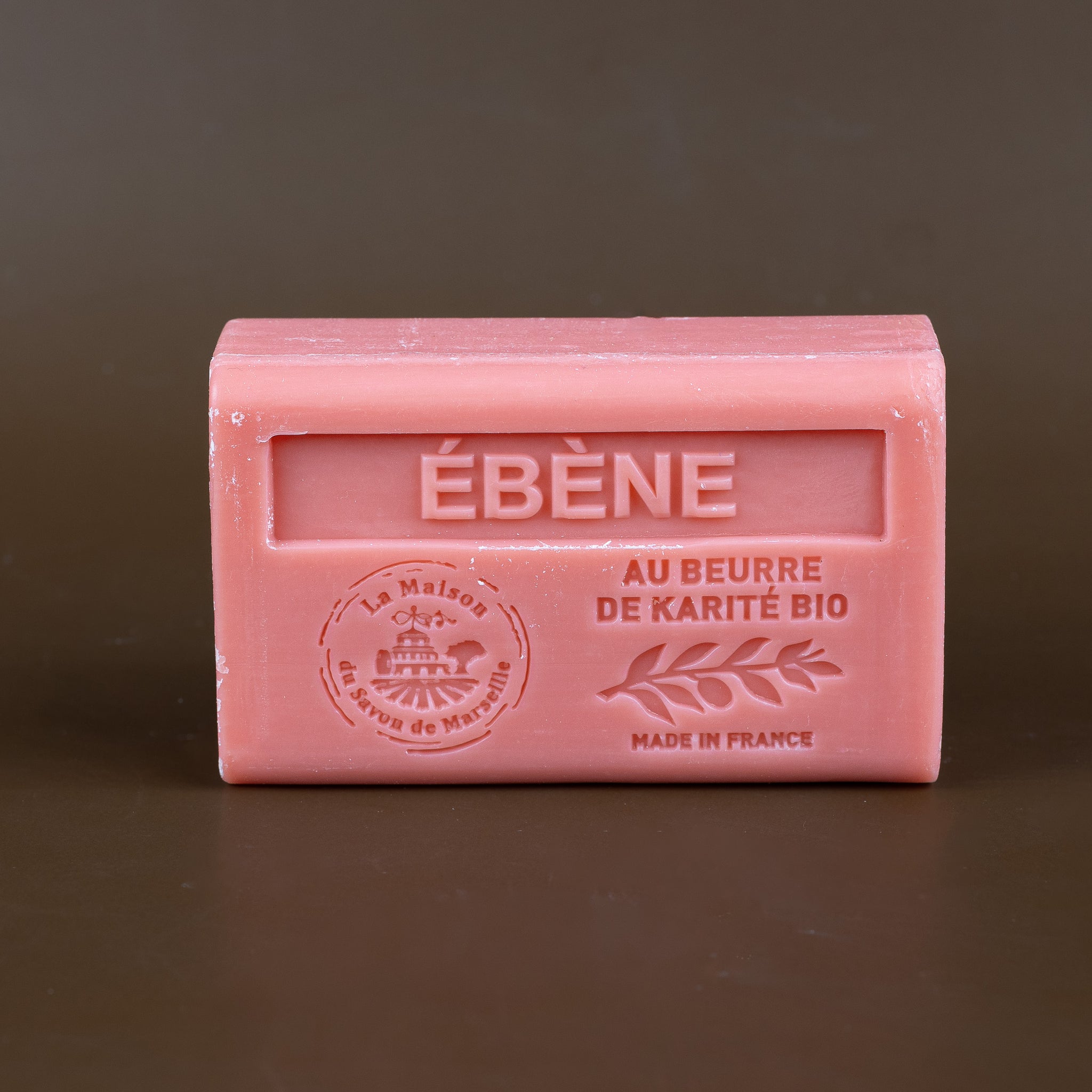 Ebony French Soap with Organic Shea Butter, 125g