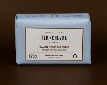 Seaside Citrus, Extra Gentle Fragranced Marseille Soap | 125g