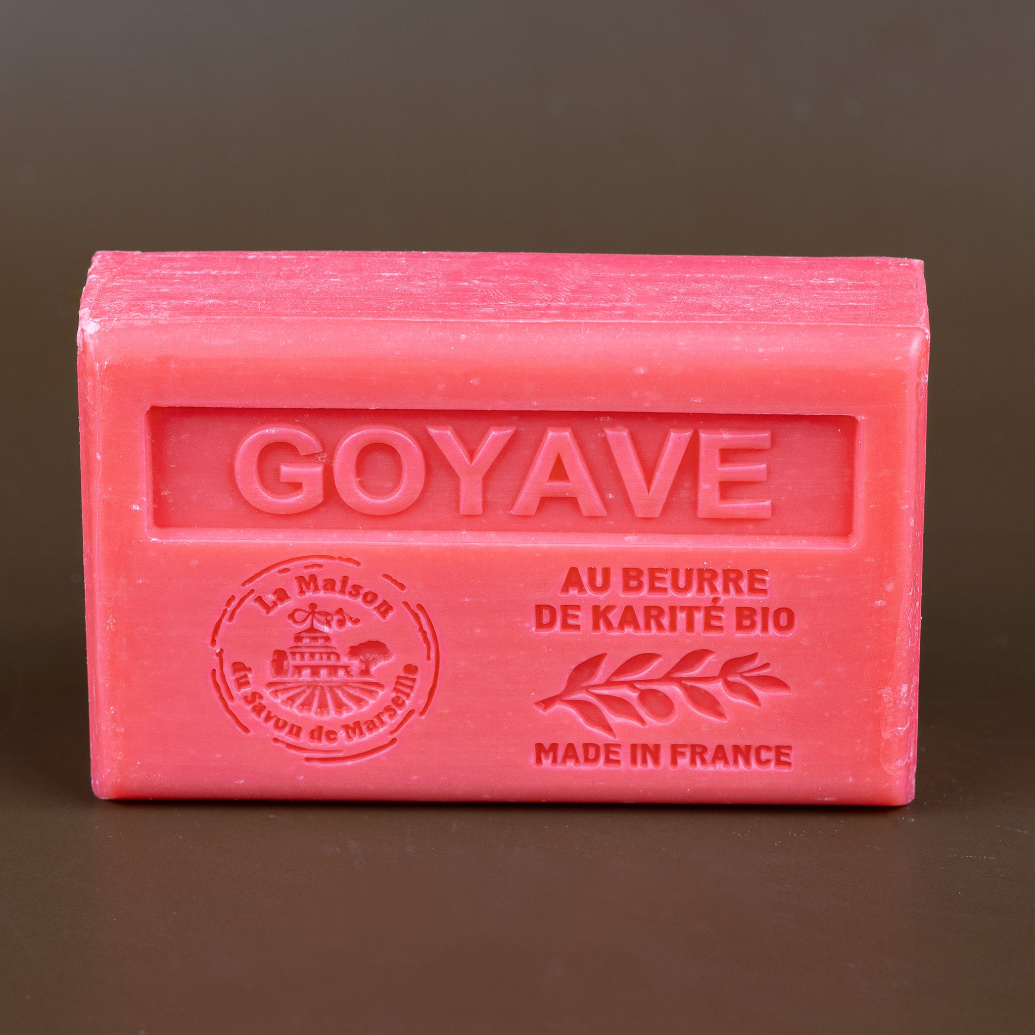 Guava French Soap with Organic  Shea Butter, 125g