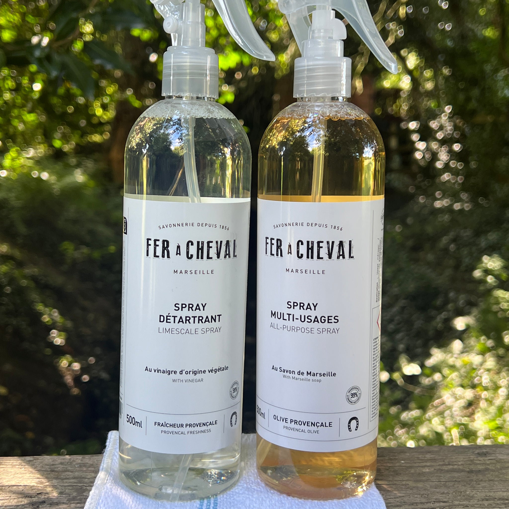 Natural Multi-Surface & Limescale Spray Duo with Cloth (Worth £20.50)