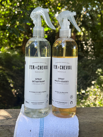 Natural Multi-Surface & Limescale Spray Duo with Cloth (Worth £20.50)