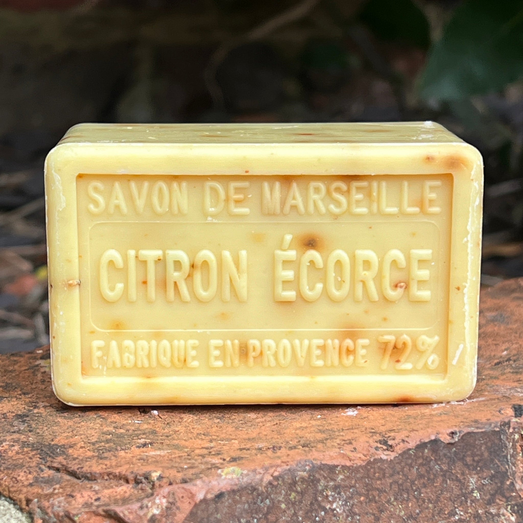 Exfoliating Lemon (Citron Écorce), Marseille Bath & Shower Bar, 250g