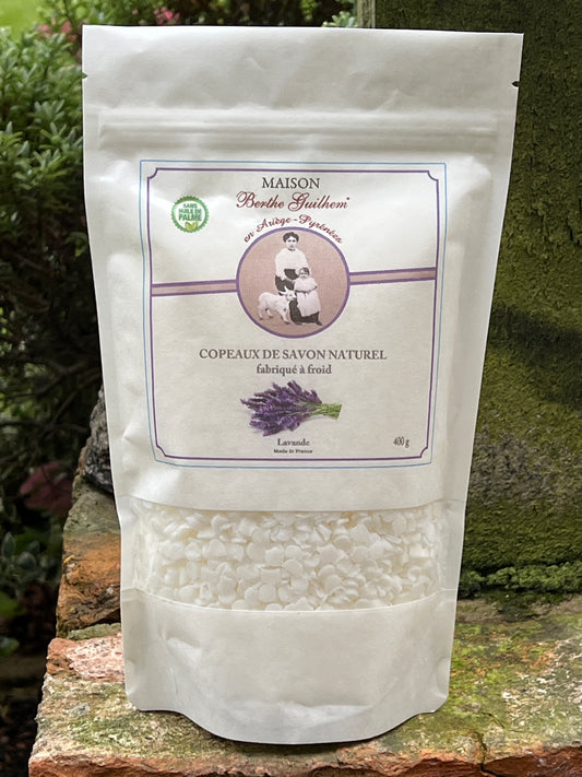 Pyrenean Soap Flakes for Laundry | Lavender Essential Oil | 400g