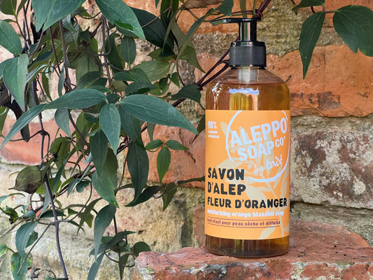 Orange Blossom Aleppo Liquid Soap, Dry and Intolerant Skin | 500ml