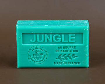 Jungle French Soap with organic Shea Butter 125g