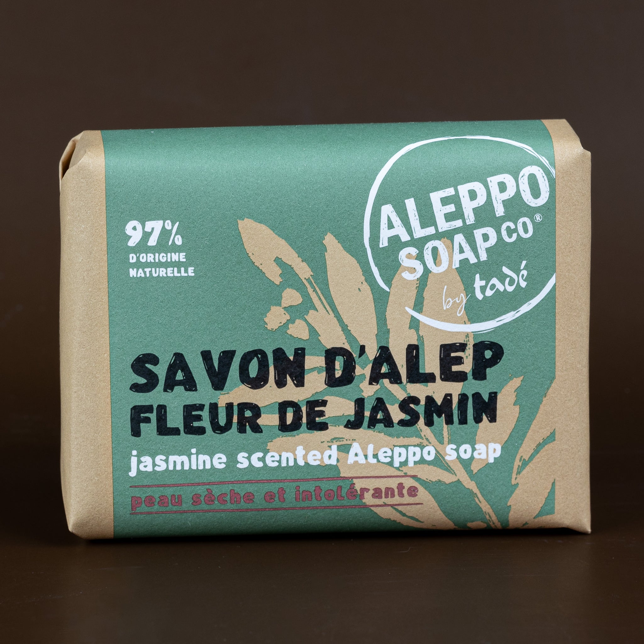 Jasmin Flower Fragranced Aleppo Soap | 100g