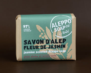 Jasmin Flower Fragranced Aleppo Soap | 100g