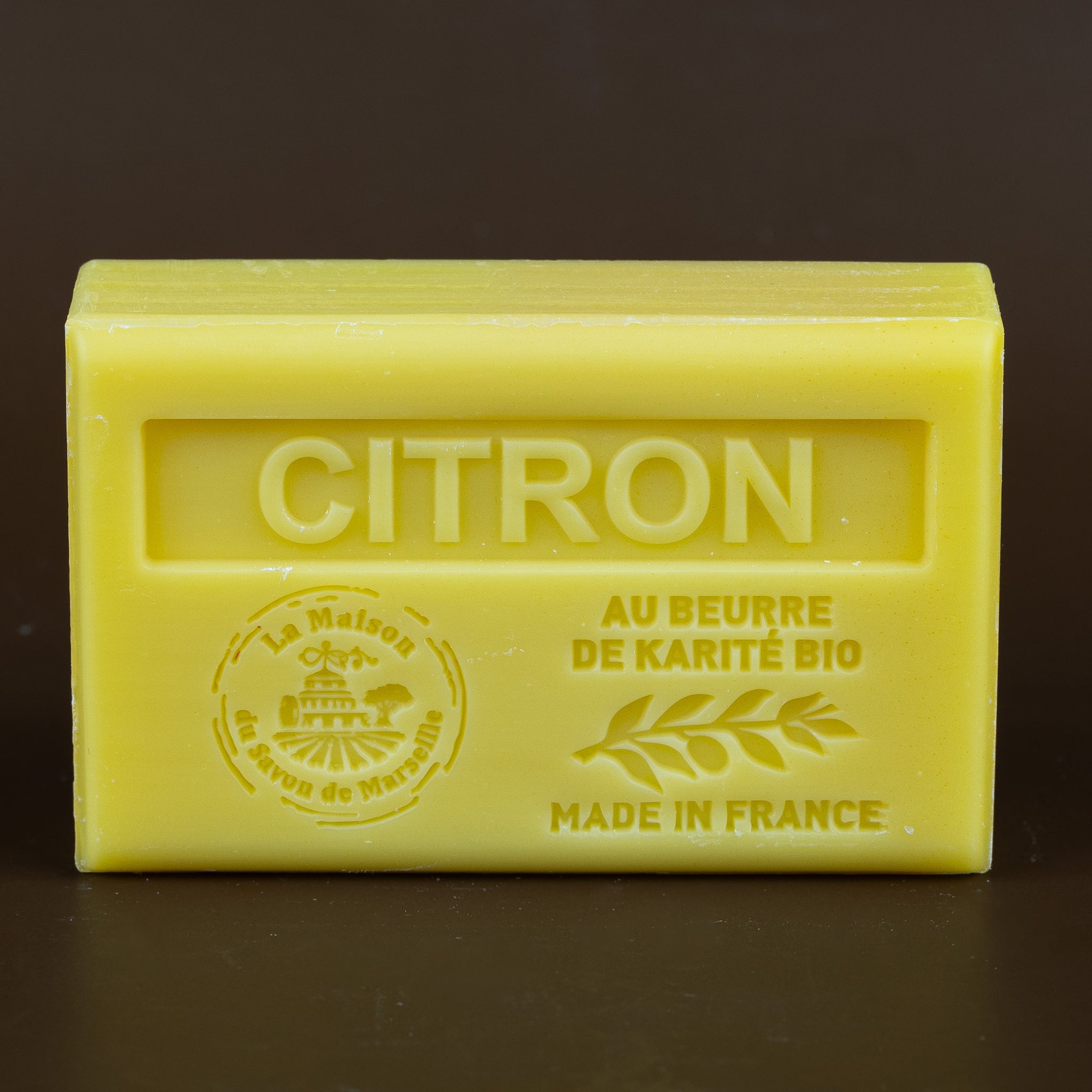 Citron, French Soap with Organic Shea Butter, 125g