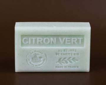 Lime (Citron Vert)  French Soap with organic Shea Butter 125g