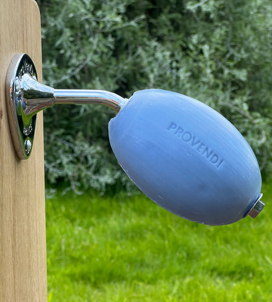 Provendi Lavender Rotating Wall Soap | Chrome Wall Arm