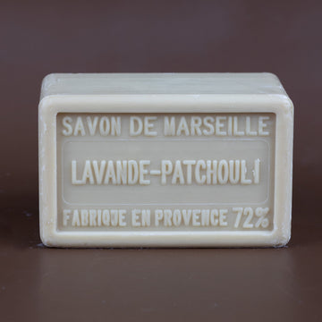 Lavender & Patchouli, Marseille Bath & Shower Bar I 250g