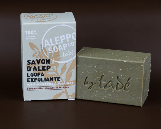 Aleppo Soap with Loofah Fibres | 100g