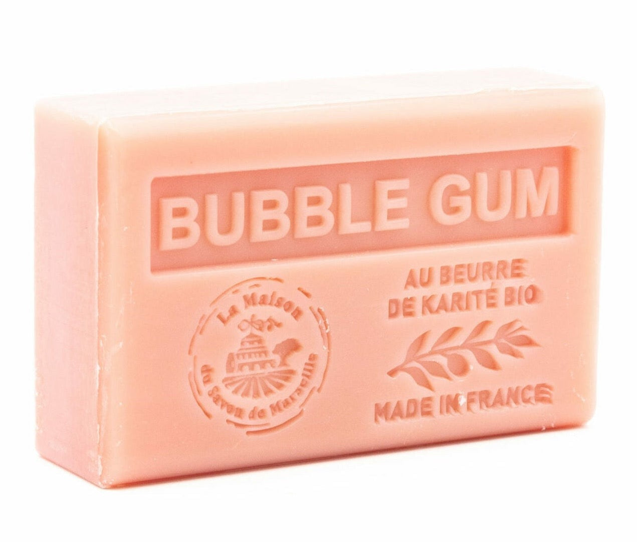 Bubblegum French Soap with Organic Shea Butter, 125g