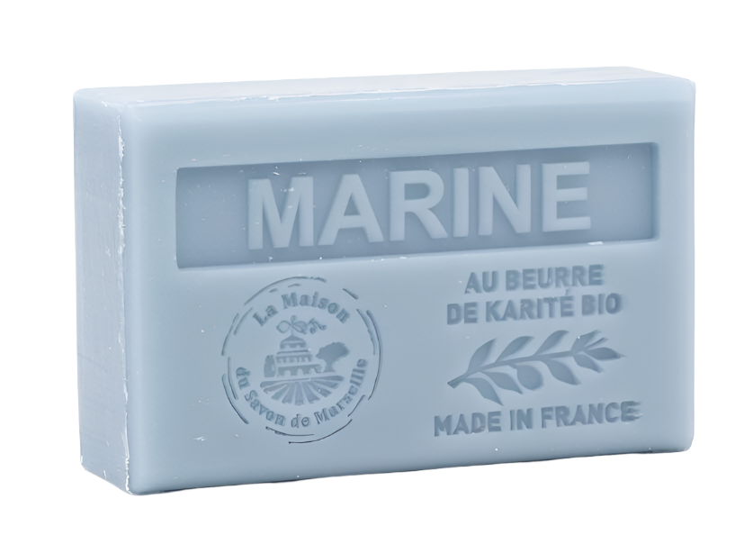 Marine French Soap with Organic Shea Butter, 125g