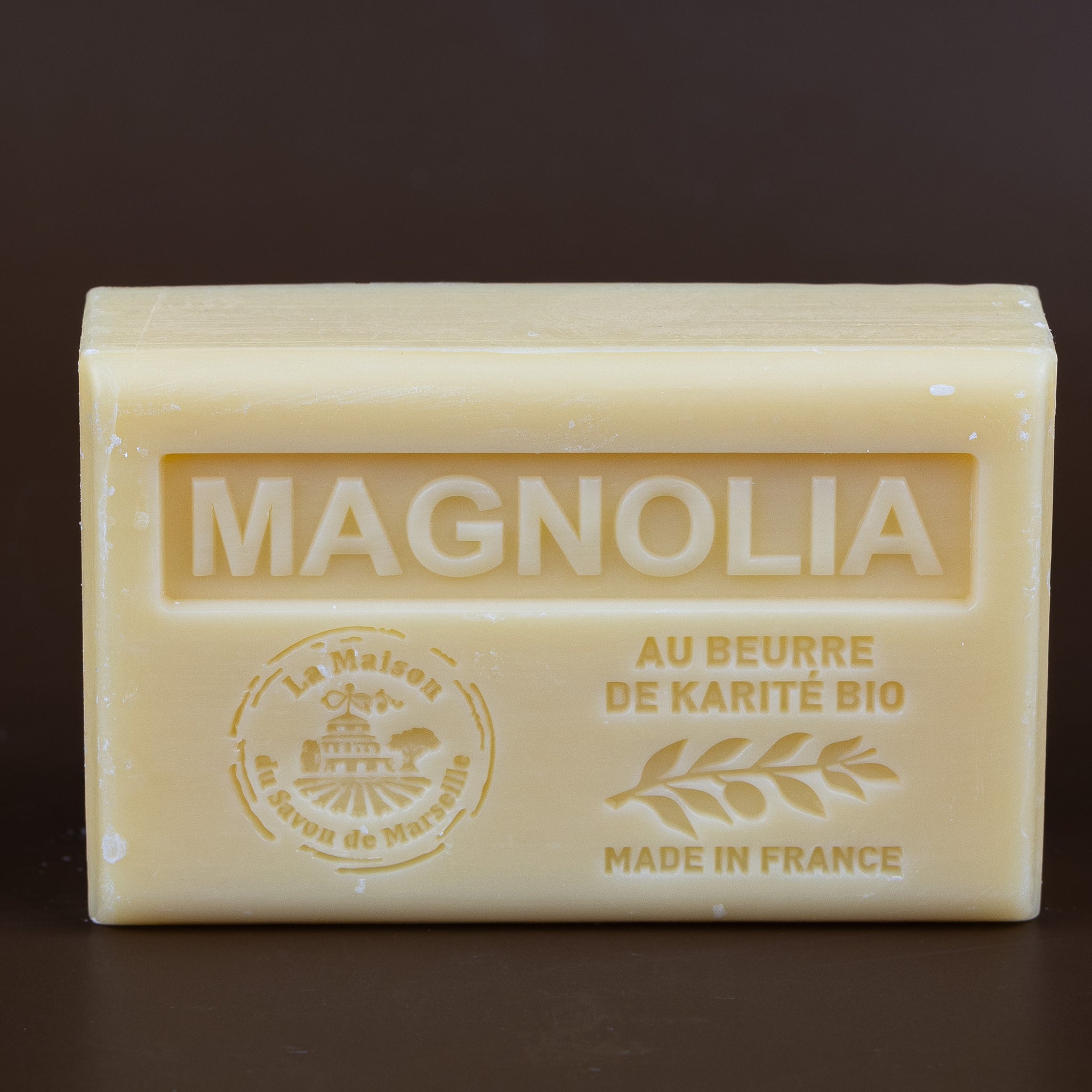 Magnolia French Soap with Organic Shea Butter, 125g