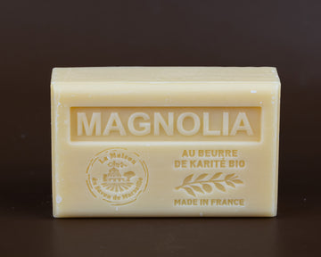 Magnolia French Soap with Organic Shea Butter, 125g