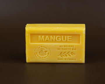 Mango French Soap with Organic  Shea Butter, 125g