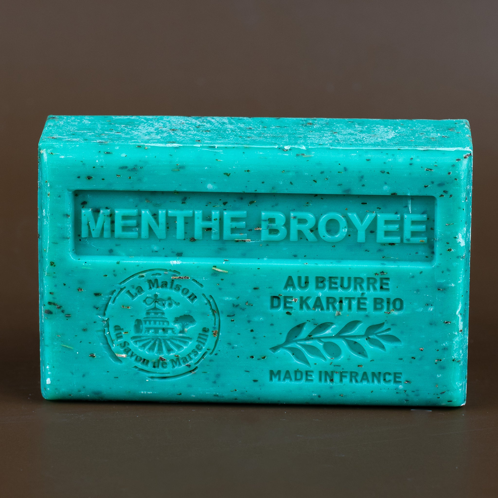 Mint Exfoliating Soap with organic Shea Butter 125g