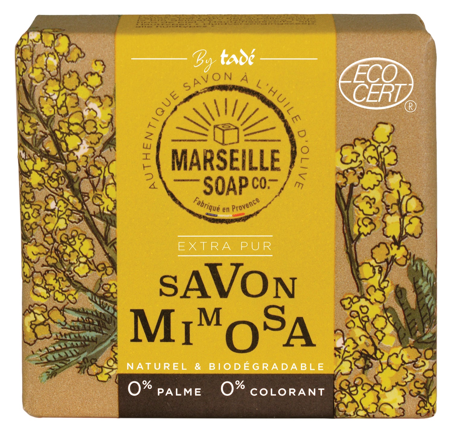 Mimosa Marseille Soap with Olive Oil | 100g