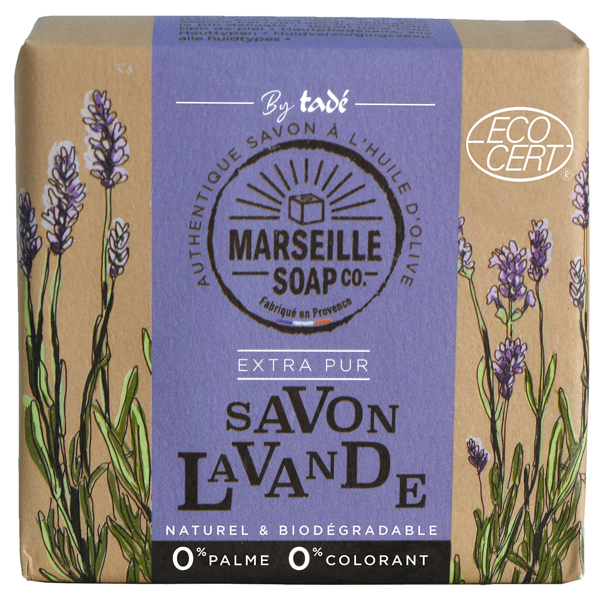 Lavender Marseille Soap with Olive Oil | 100g