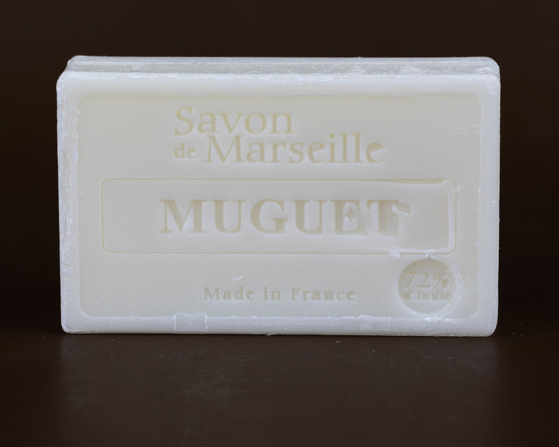 Muguet ( Lily of the Valley )Savon de Provence, enriched with Sweet Almond Oil | 100g