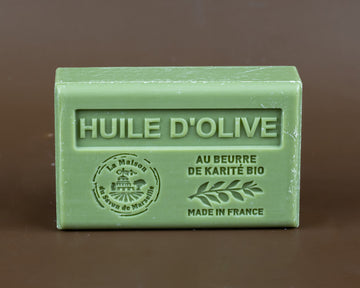 Olive Oil French Soap with Organic Shea Butter, 125g