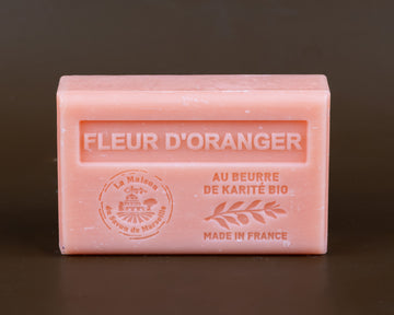 Orange Flower French Soap with Organic Shea Butter, 125g