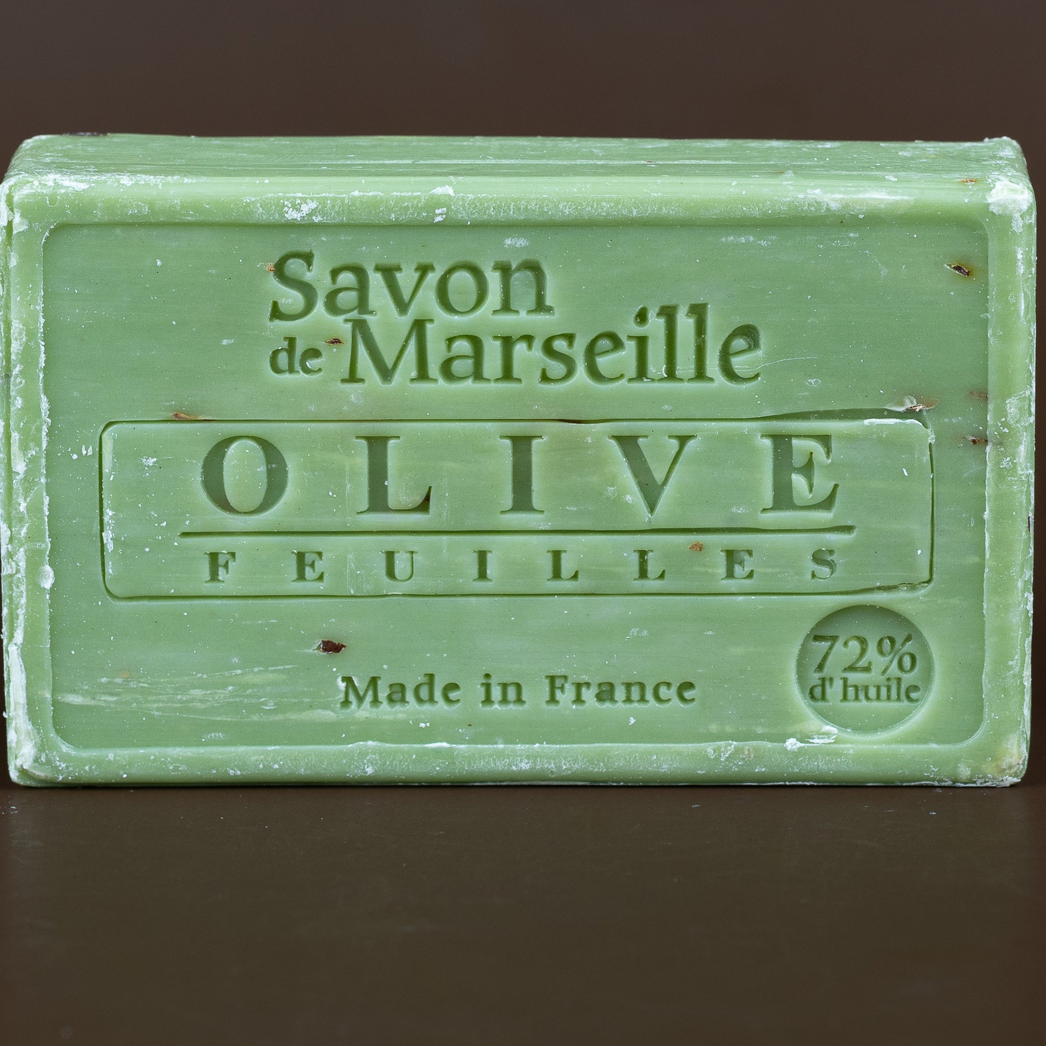 Olive Savon de Provence, enriched with Olive Leaves & Sweet Almond Oil | 100g