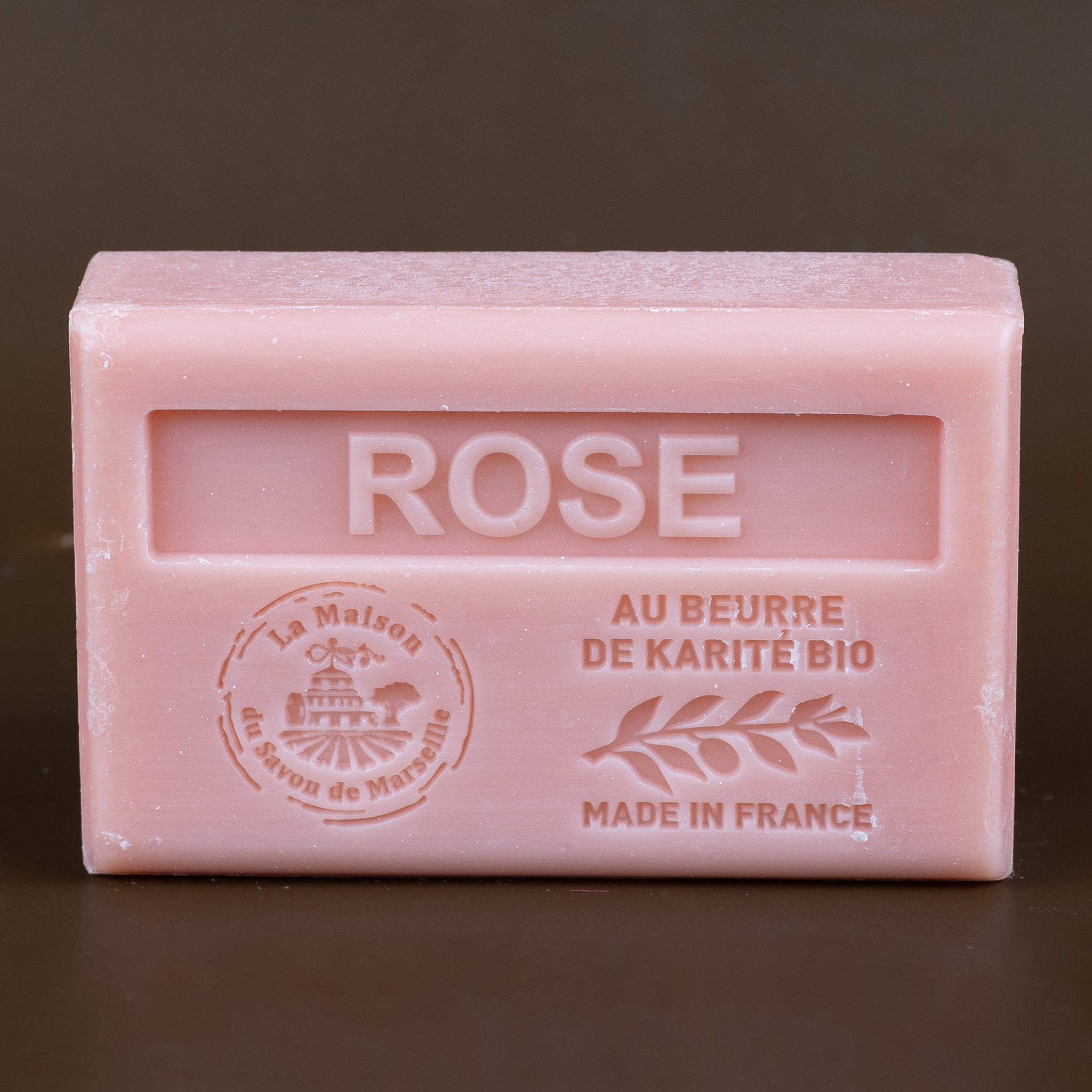 Rose French Soap with Organic Shea Butter, 125g